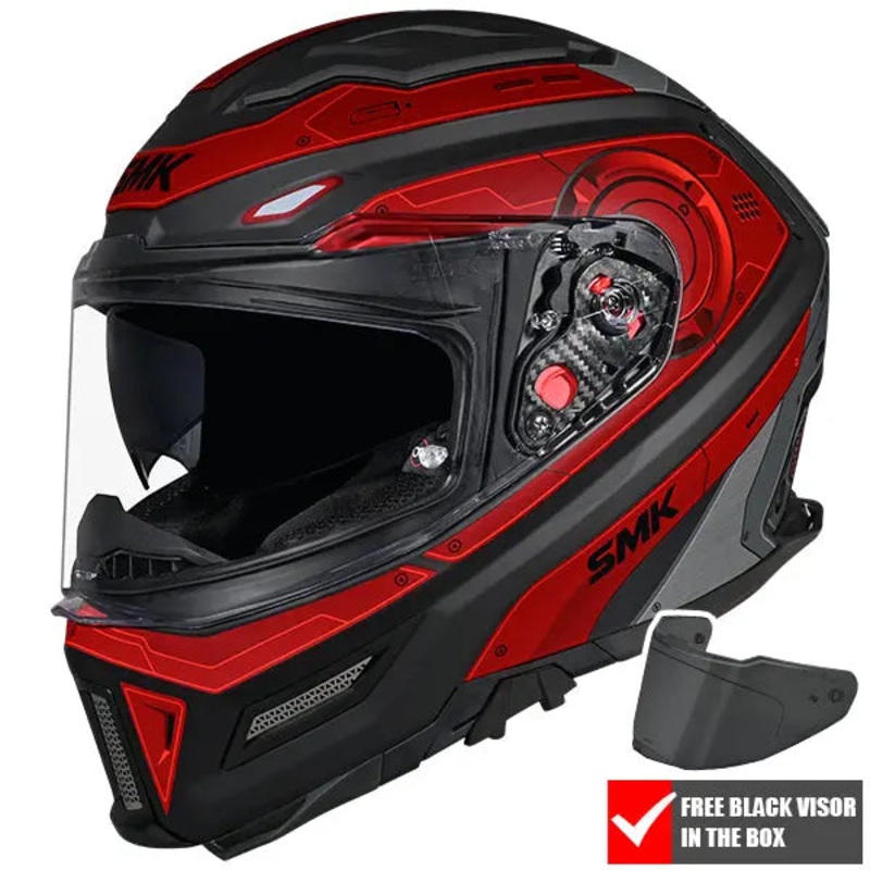 SMK Agnar Cyborg MA263 Black / Red / Anthracite