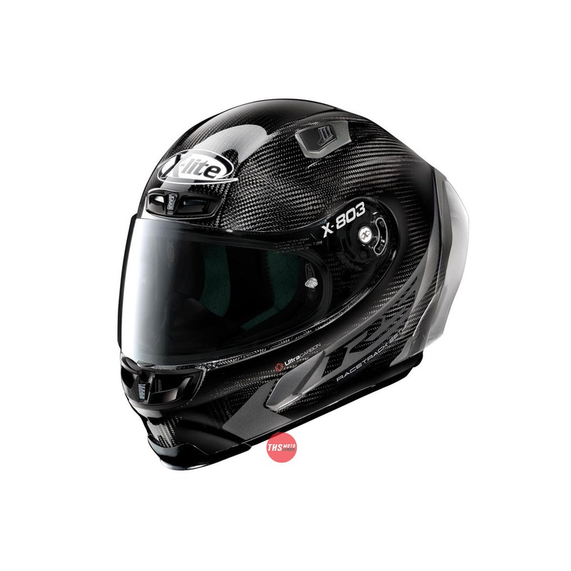 Nolan Helmet X-Lite X803Rs Ultra Carbon Hot Lap Carbon/Grey Size 2XL