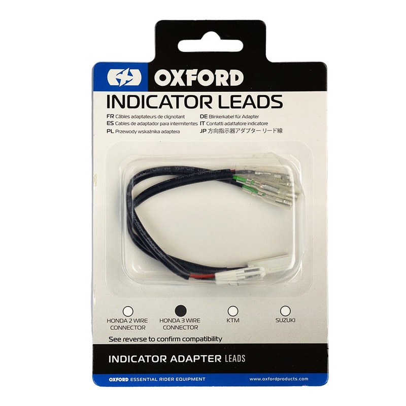 Oxford Indicator Leads – Honda (3 Wire Connector)