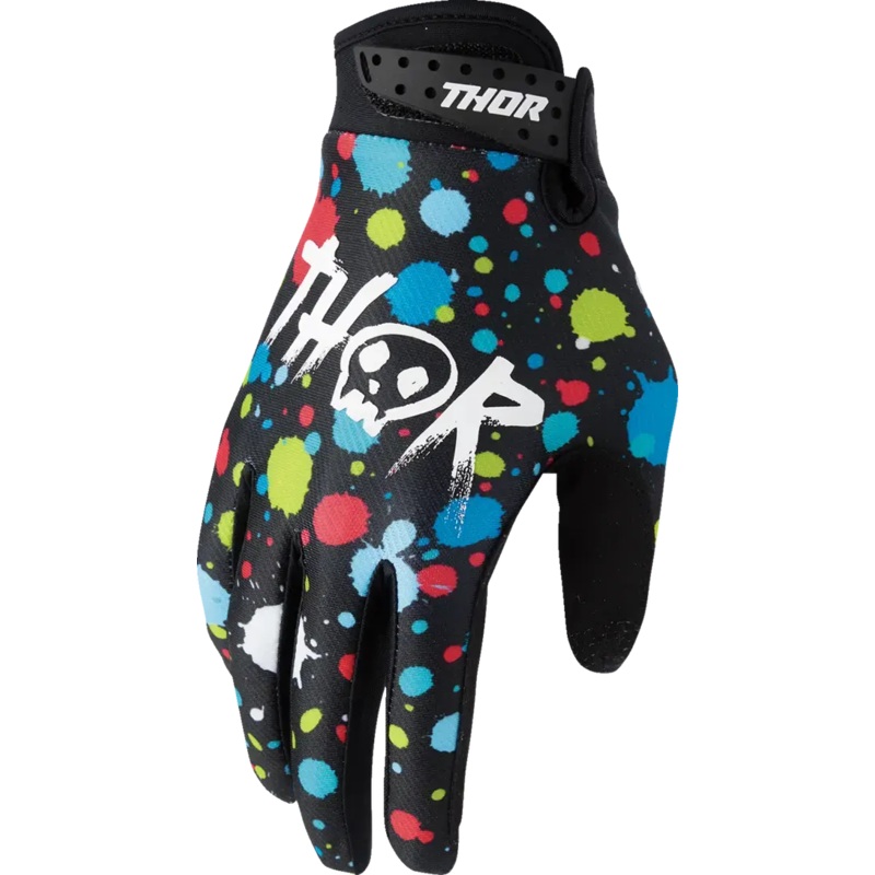 Thor Launchmode Splat Youth Textile Gloves Black / Multi