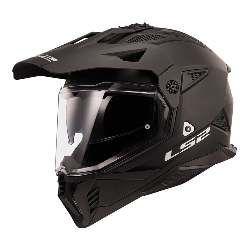 LS2 MX702 Pioneer 2 (ECE-22.06) Solid – Matt Black