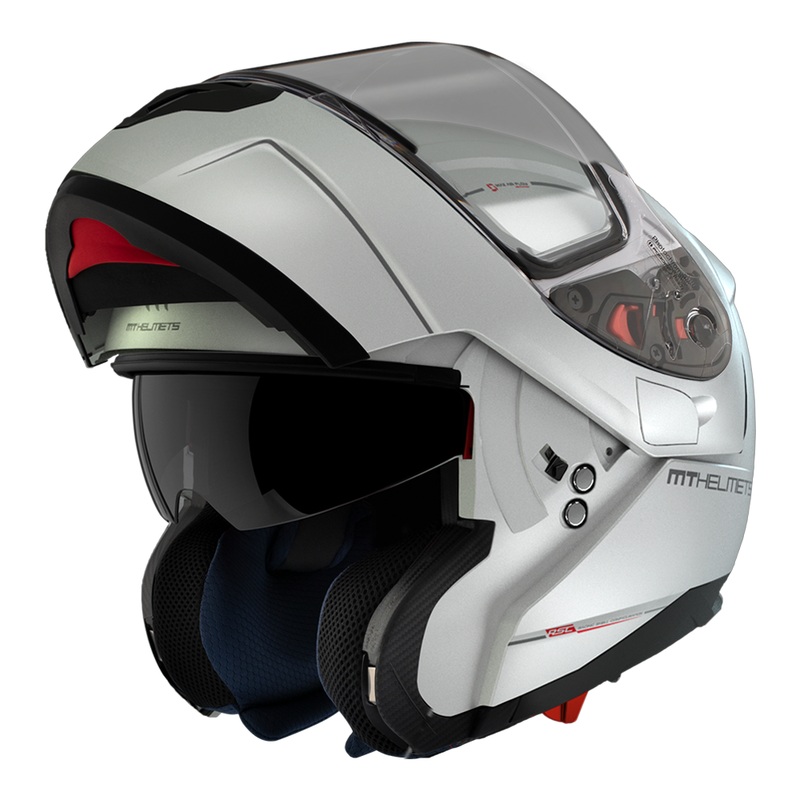 MT Atom SV – -Gloss White | Motorcycle Helmets | Infinity Motorcycles