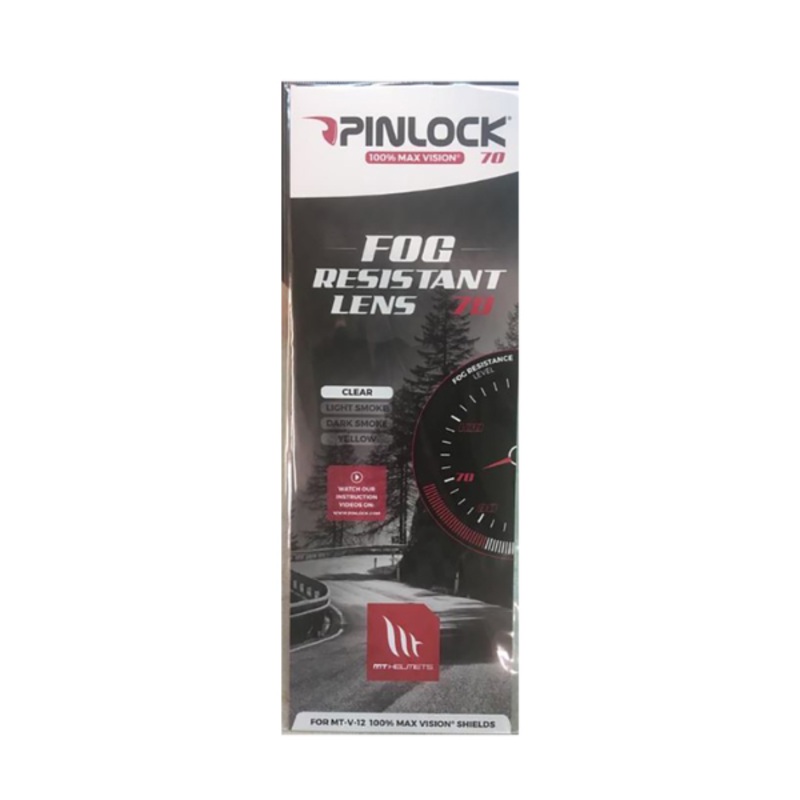 MT Pinlock Max Vision V12 Insert Stinger – Clear