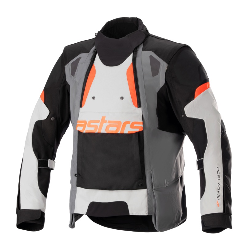Halo Drystar Jacket|S|M|L|XL|2XL|3XL|4XL|Dark Gray/Ice Gray/Black