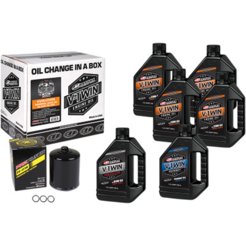 MAXIMA RACING OIL Evolution Mineral 20W-50 Oil Change Kit