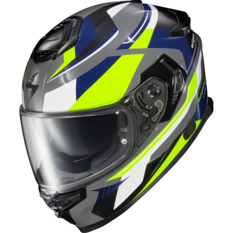 SCORPION EXO Eclipse Helmet – Lunar Grey/Hi-Vis