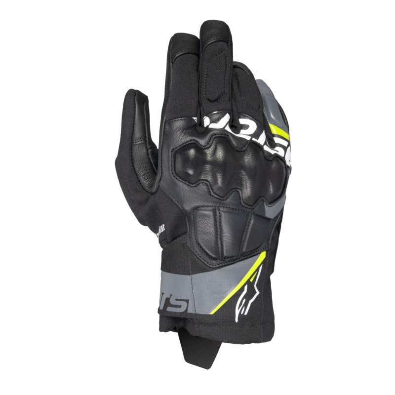 Corozal V3 Drystar Gloves|S|M|L|XL|2XL|3XL|Black/Deep Gray/Yellow Fluo