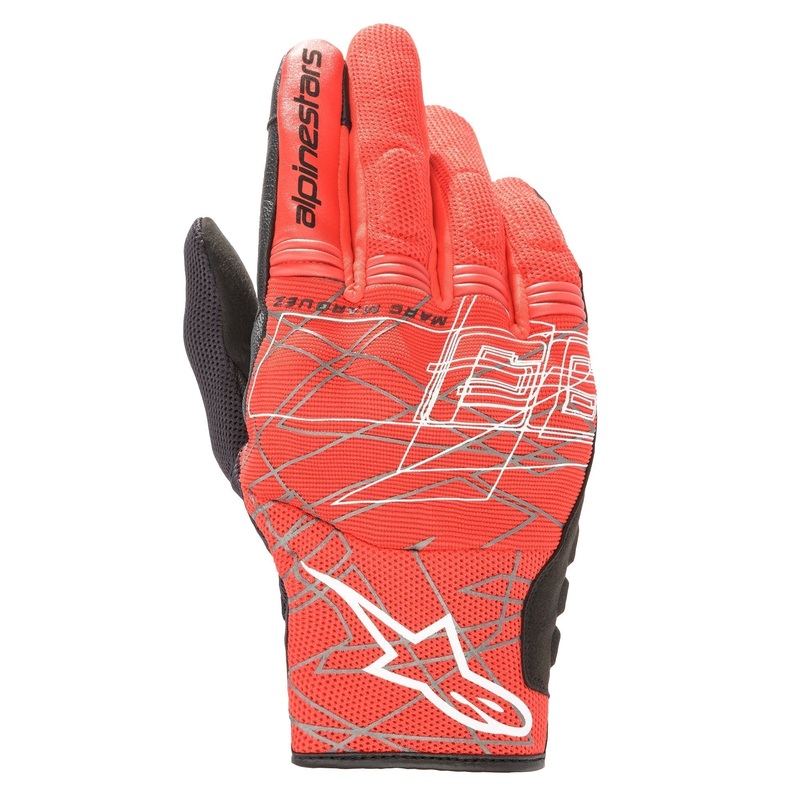 MM93 Losail V2 Gloves|S|M|L|XL|2XL|3XL|Bright Red/Black