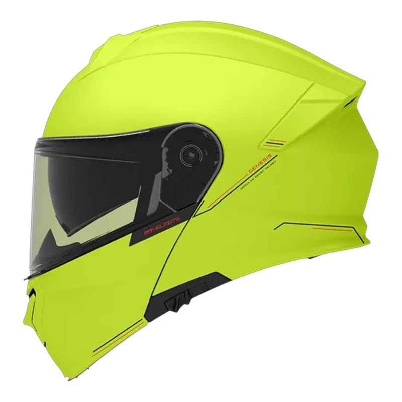 MT Genesis SV Solid Gloss – Fluo/Yellow | Motorcycle Helmets | Infinity Motorcycles