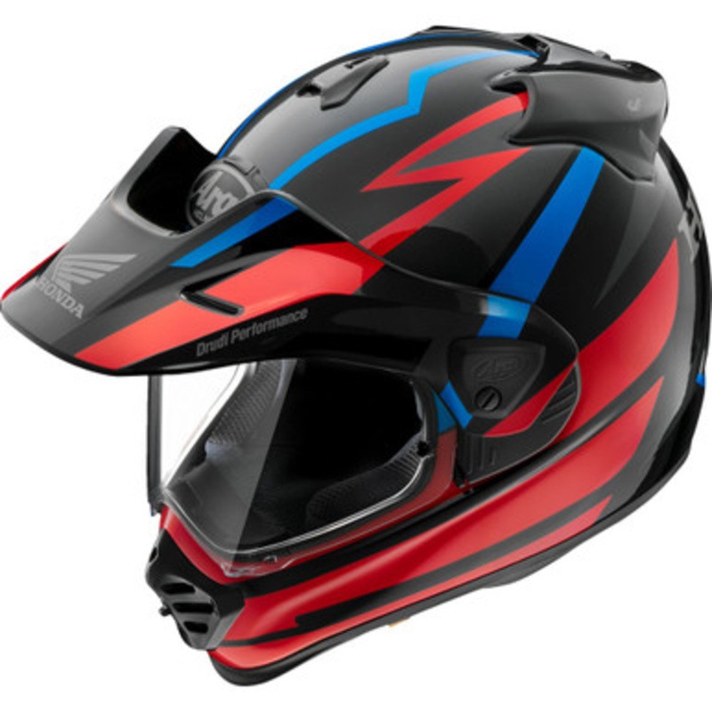 Arai XD-5 Africa Twin Helmet – Red