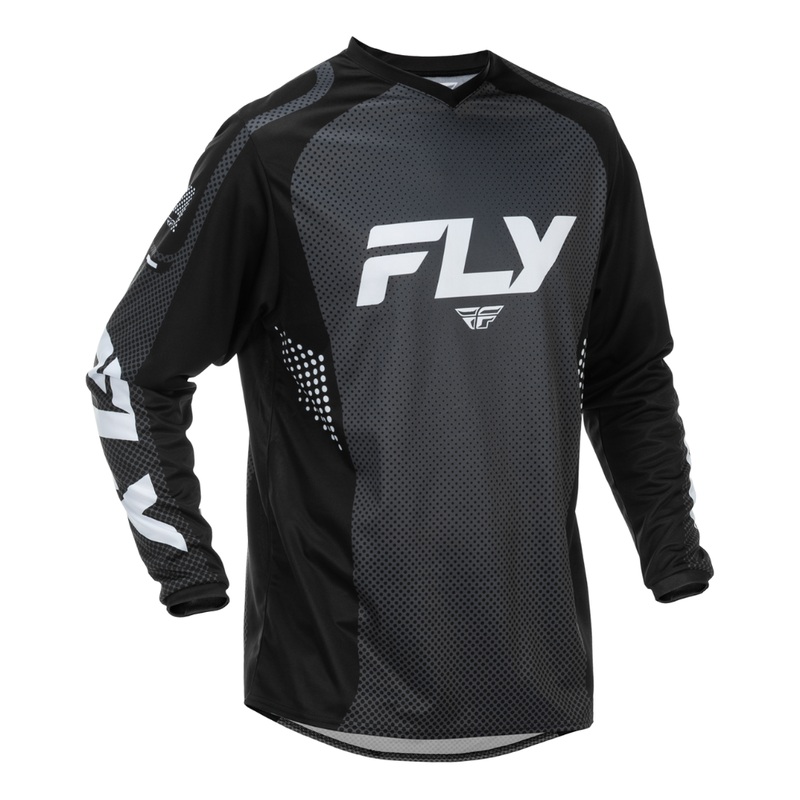 FLY 2026 F-16 Jersey – Black/White