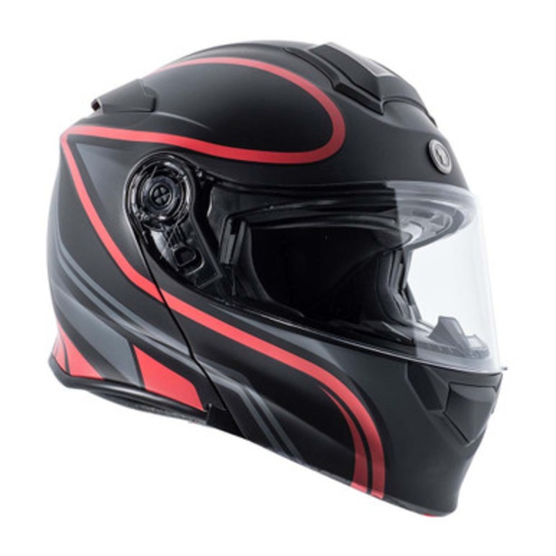 TORC T-28 Bluetooth Vapor Red Helmet