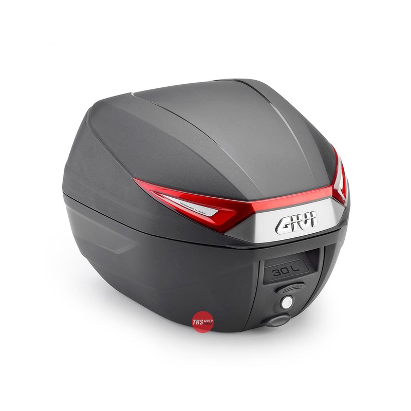 Givi Monolock Top Box 30Lt Black