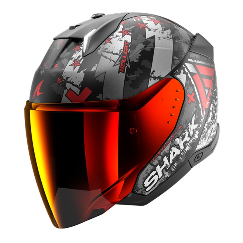 Shark Skwal i3 Jet (ECE-22.06) Hellcat – Black/Anthracite/Red