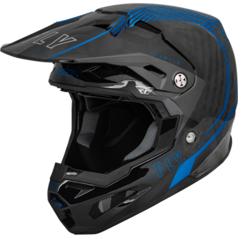 FLY RACING Formula Carbon Tracer Helmet – Blue/Black