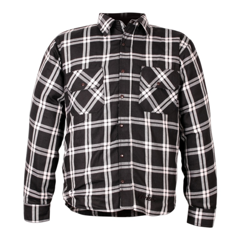 Weise Redwood Shirt – Black/White