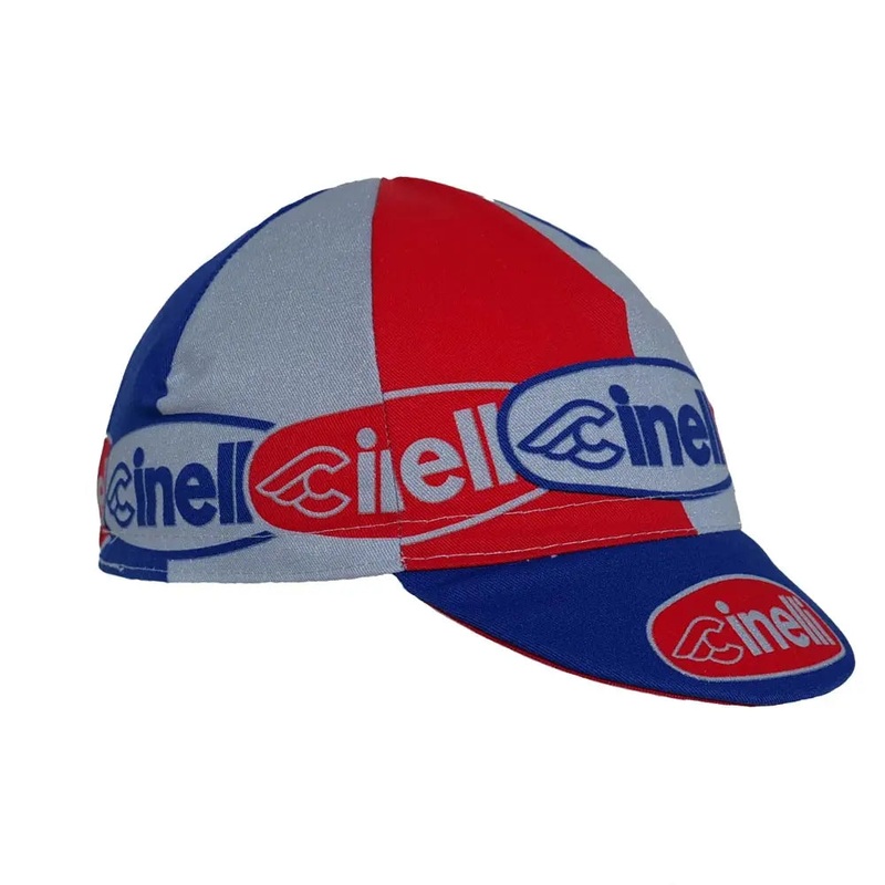 Cinelli Oval Cycle Cap Red / Blue