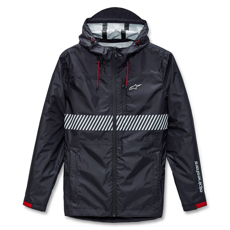 Fusion Rain Jacket|S|M|L|XL|2XL|Black