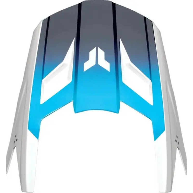 Thor Fleet Storm Youth Helmet Peak Kit White / Navy