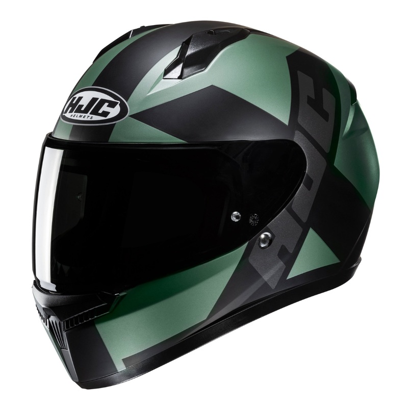 HJC C10 Tez – Khaki/Green | Motorcycle Helmets | Infinity Motorcycles