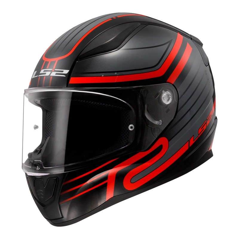 LS2 FF353 Rapid II Circuit – Black / Red 06 Size Small 56cm