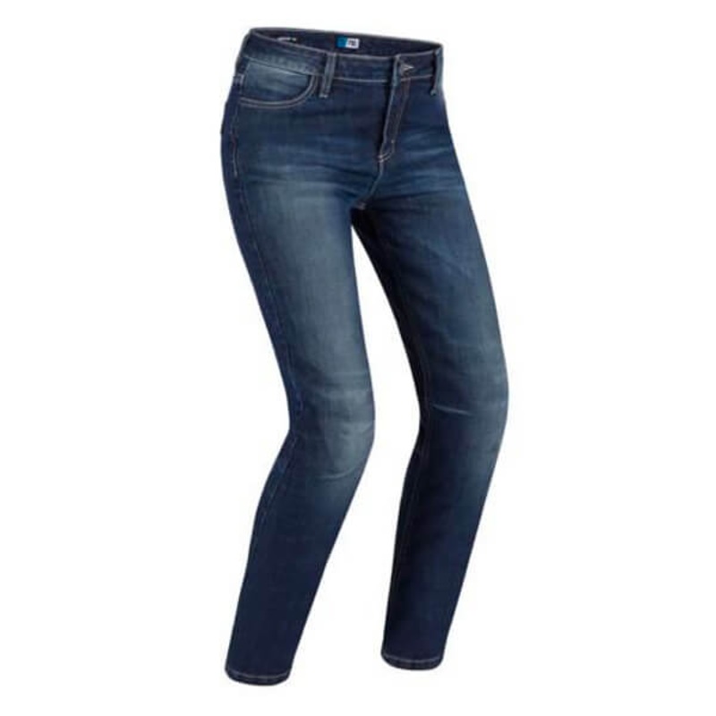 PMJ Rider Ladies Jeans: Mid Blue