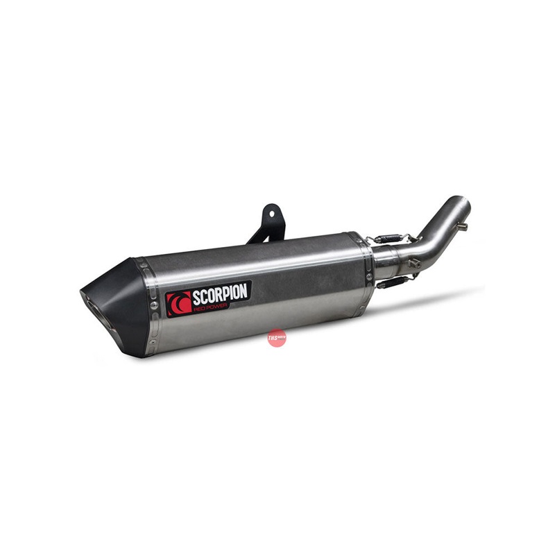 Scorpion Tenere 700 World Raid Serket Parallel Slip-on Stainless Steel Sleeve 2022-2023