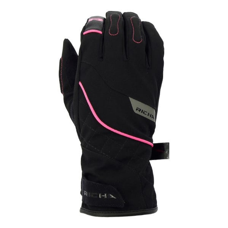Richa Tina 2 Ladies Gloves – Black/Pink | Infinity Motorcycles