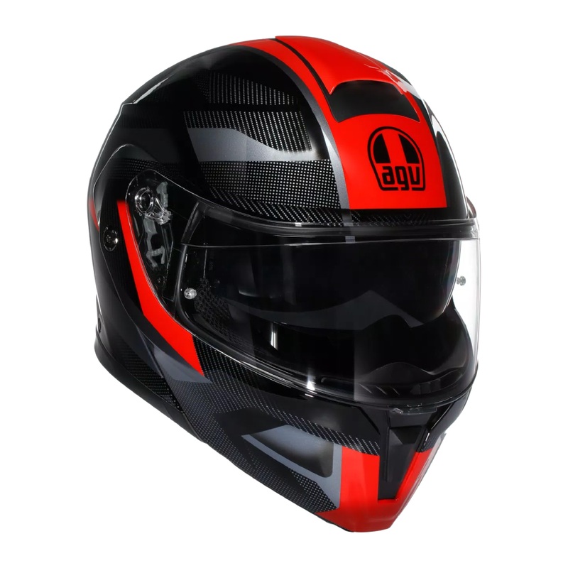 AGV Street Modular Ledro – Black/Red