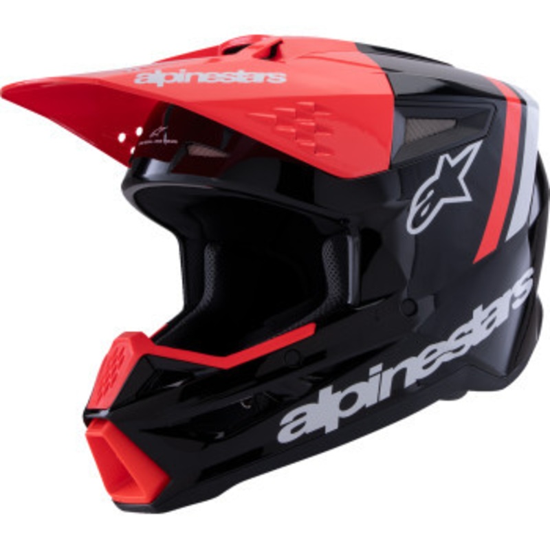 ALPINESTARS SM3 Radium Helmet – Black/Red/White