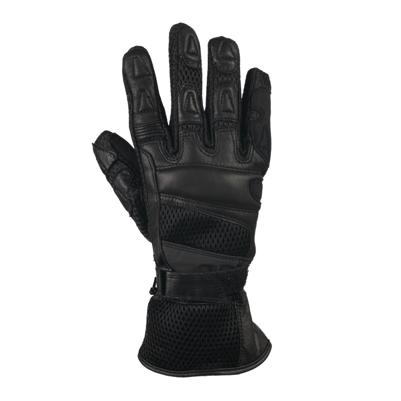 Bike It Triple-Black All-Seasons Waterproof Gloves – Black