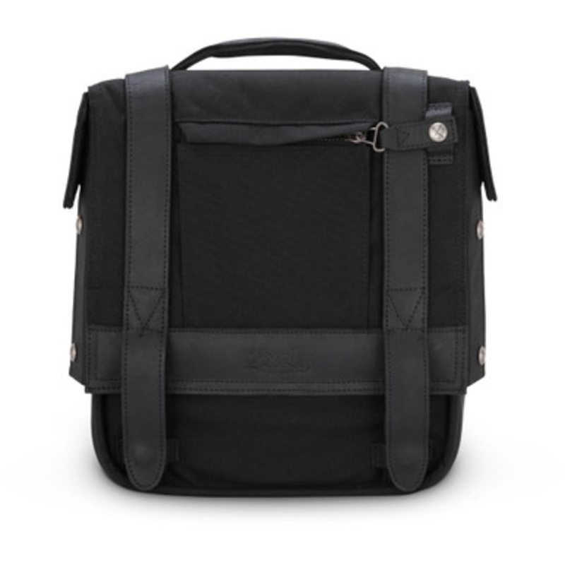 BURLY BRAND Single Saddlebag|dark oak
