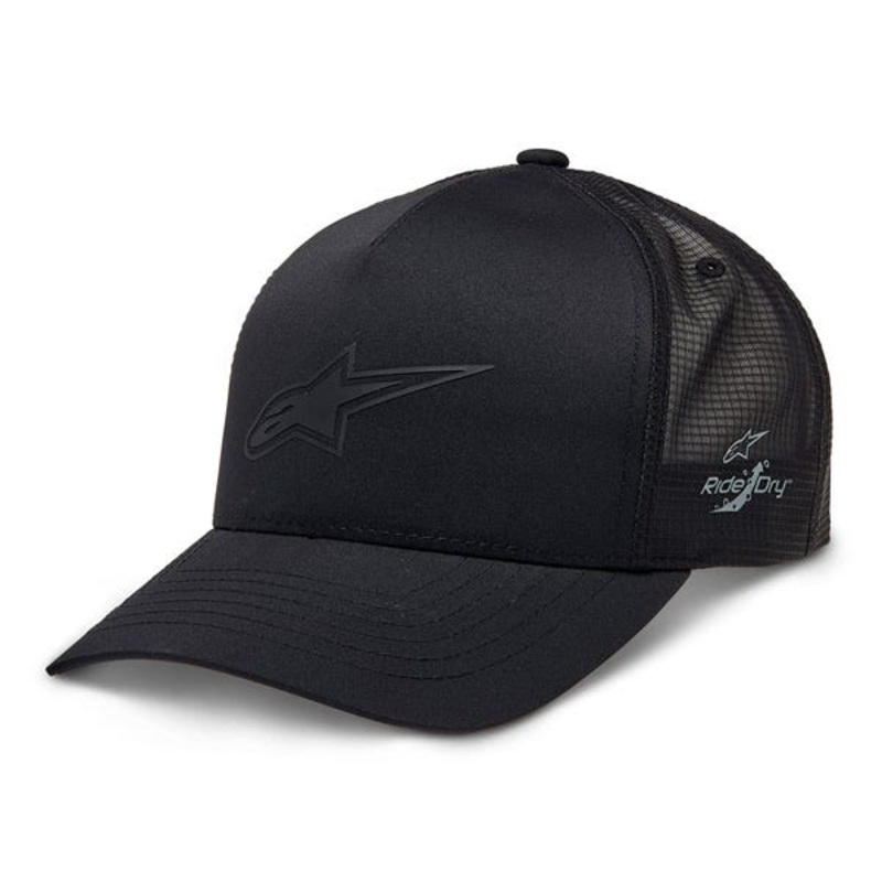 Alpinestars Advantage Tech Trucker Cap – Black/Black