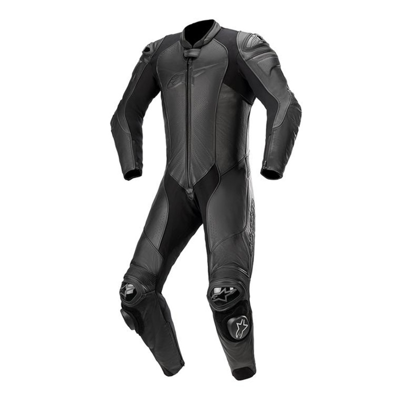 Alpinestars GP Plus V3 Graphite Leather 1pc Suit – Black