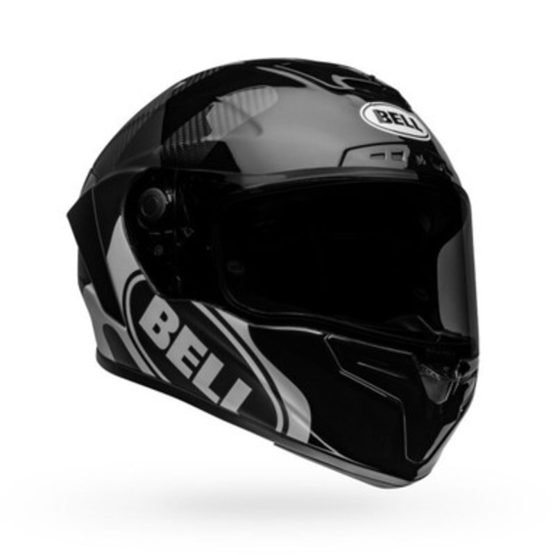 Bell Race Star DLX Flex Hello Cousteau Algae Helmet – Black/White