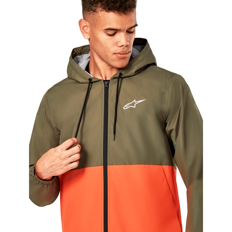 Speeder Windbreaker Jacket|S|M|L|XL|2XL|Military/Orange