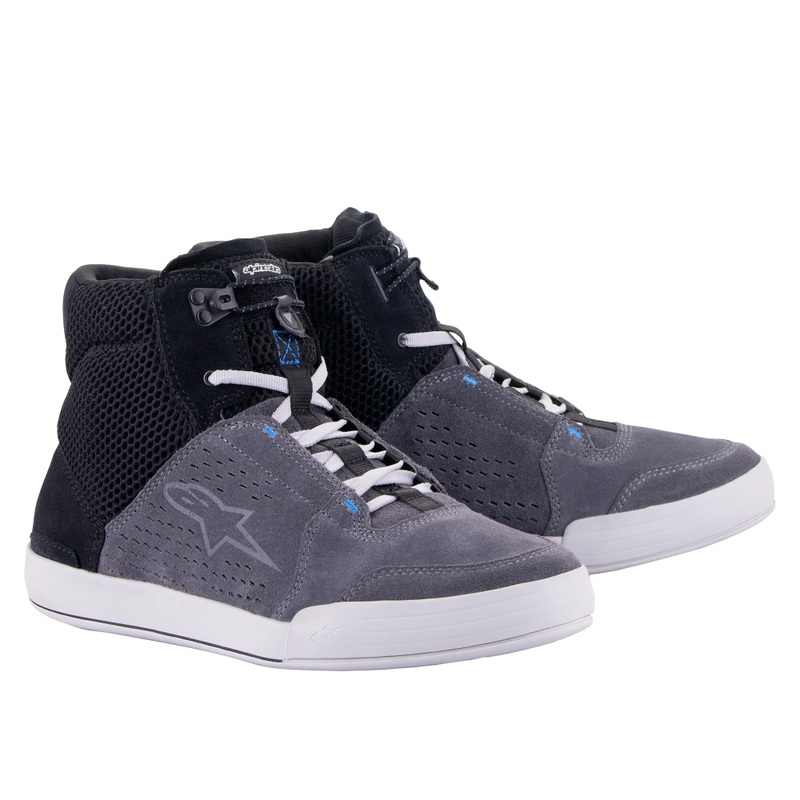 Alpinestars Chrome Air Shoes – Black/Cool Grey/Blue