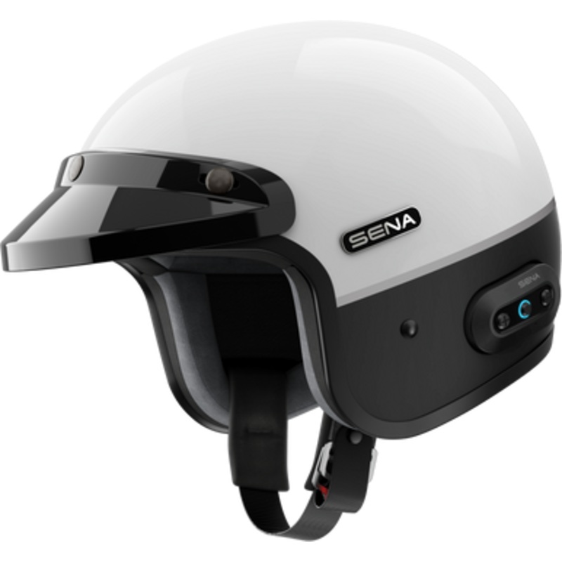 SENA Surge Helmet – White w/Mesh