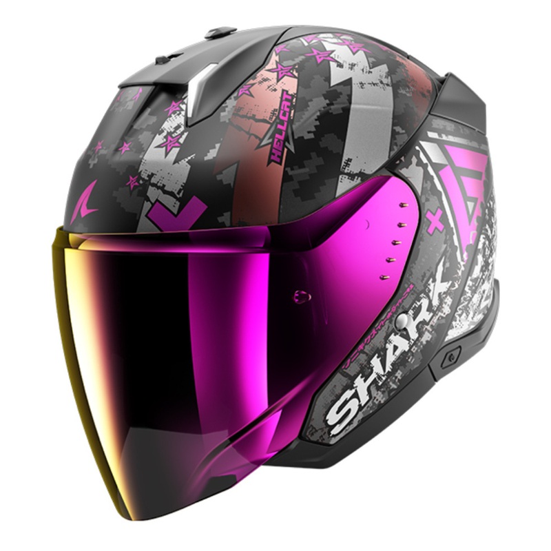 Shark Skwal i3 Jet (ECE-22.06) Hellcat – Black/Anthracite/Violet