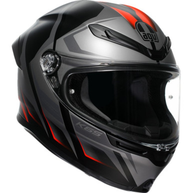 AGV K6 S Karve Helmet|matte black/white/red|S|M|L|XL|2XL