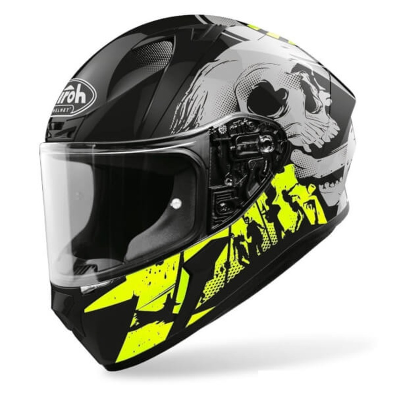 Airoh Valor Akuna – Gloss Yellow | Infinity Motorcycles