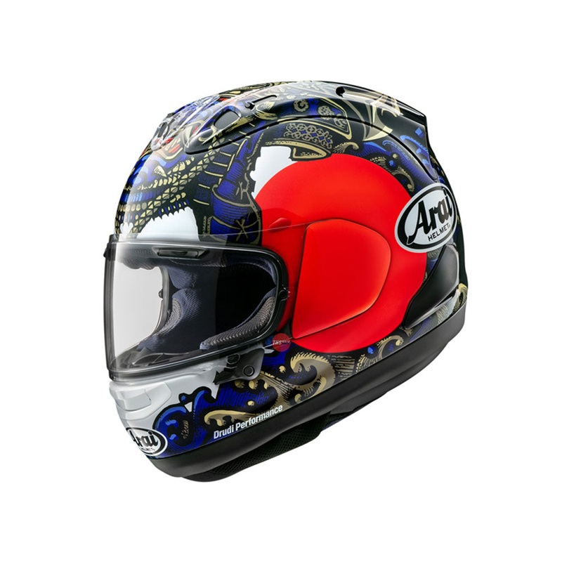 Arai RX-7V Evo Samurai Road Helmet Size XL 62cm