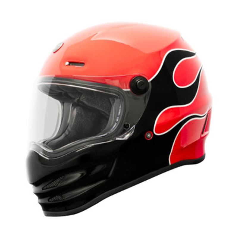 TORC Pomona Fire Helmet – Red/Black