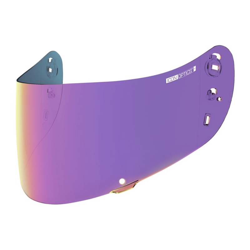 Icon Airframe Pro/Airform Visor (ECE-22.06) – Purple