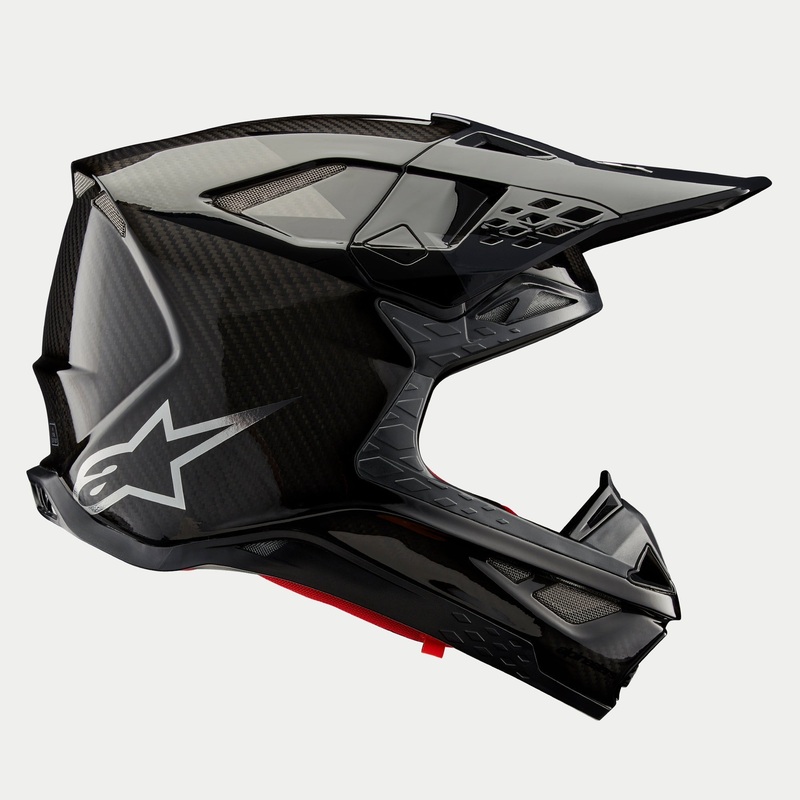 Supertech M10 Fame Helmet|XS|S|M|L|XL|2XL|Black Carbon Matte & Glossy