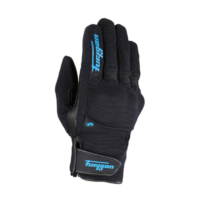 Furygan Jet D3O All Seasons Gloves – Black/Blue | Infinity Motorcycles
