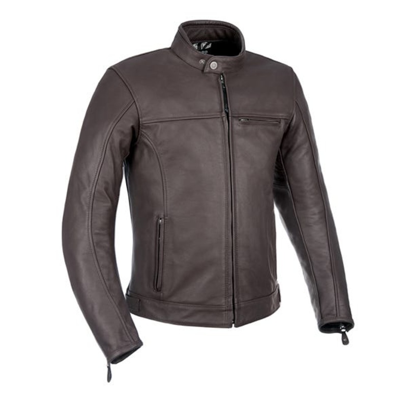 Oxford Walton Leather Jacket – Brown