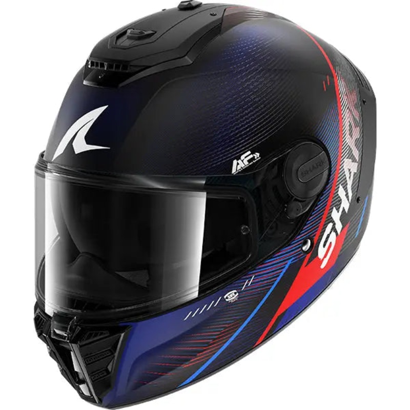 Shark Spartan RS Speed-Tech Matt Black / Blue / Red