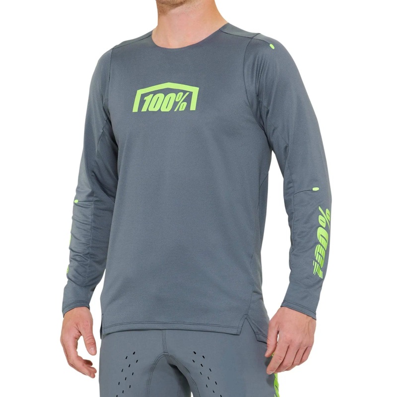 100% R-Core X Long Sleeves Jersey Grey