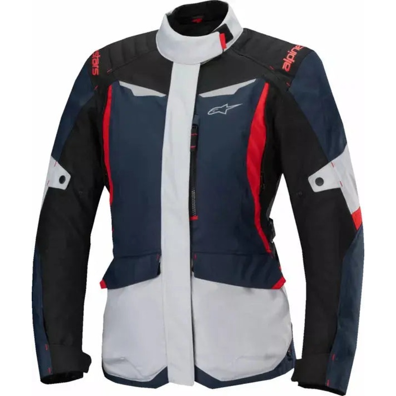 Alpinestars Stella ST-1 Waterproof Ladies Textile Jacket Black / Blue / Grey / Red